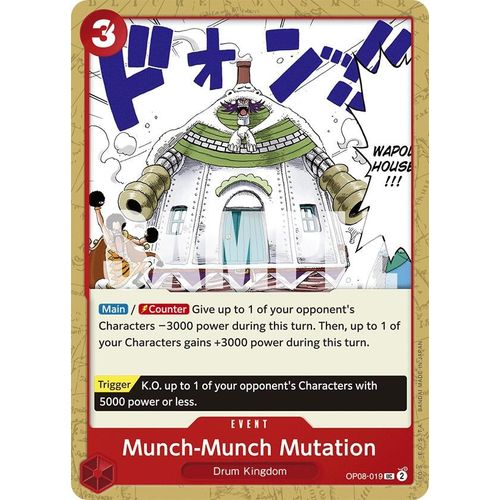 Munch - Munch Mutation (OP08 - 019) [Two Legends] - PokéBox Australia
