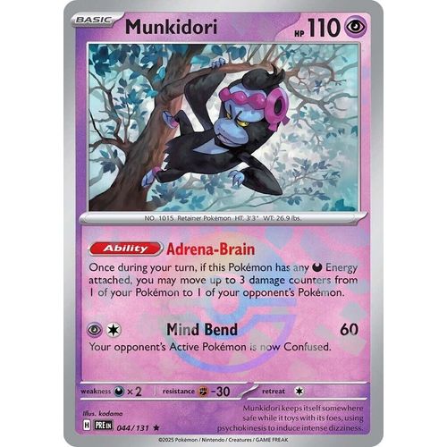 Munkidori (Poke Ball Pattern) (044/131) [SV: Prismatic Evolutions] - PokéBox Australia