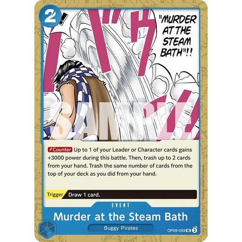 Murder at the Steam Bath (OP09 - 059) [Emperors in the New World] - PokéBox Australia