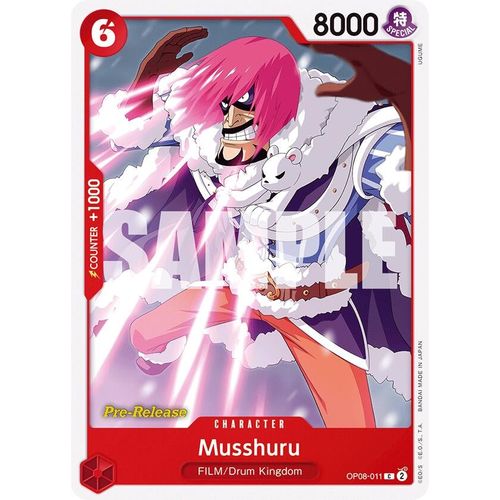 Musshuru (OP08 - 011) [Two Legends Pre - Release Cards] - PokéBox Australia