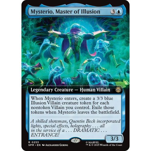 Mysterio, Master of Illusion (Extended Art) (253) (Marvel's Spider - Man) - PokéBox Australia