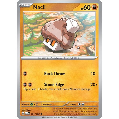 Nacli (101/182) [SV04: Paradox Rift] - PokéBox Australia