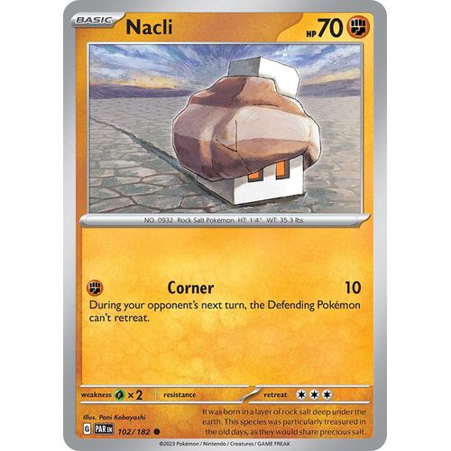 Nacli (102/182) [SV04: Paradox Rift] - PokéBox Australia