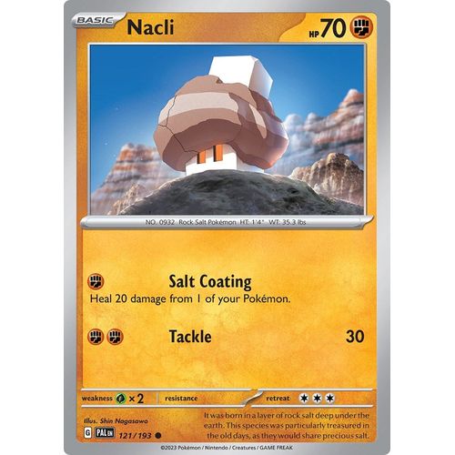 Nacli (121/193) [SV02: Paldea Evolved] - PokéBox Australia