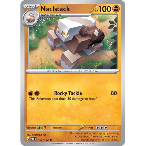 Naclstack (103/182) [SV04: Paradox Rift] - PokéBox Australia