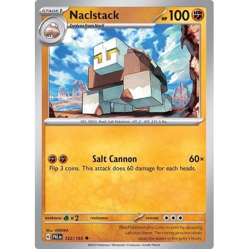 Naclstack (122/193) [SV02: Paldea Evolved] - PokéBox Australia