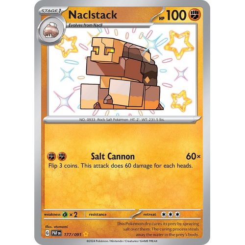 Naclstack (177/091) [SV: Paldean Fates] - PokéBox Australia