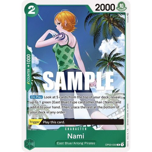 Nami (030) (OP03 - 030) [Pillars of Strength] - PokéBox Australia
