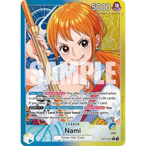 Nami (041) (Alternate Art) (OP11 - 041) [A Fist of Divine Speed] - PokéBox Australia