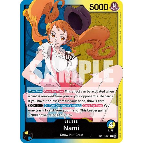 Nami (041) (OP11 - 041) [A Fist of Divine Speed] - PokéBox Australia