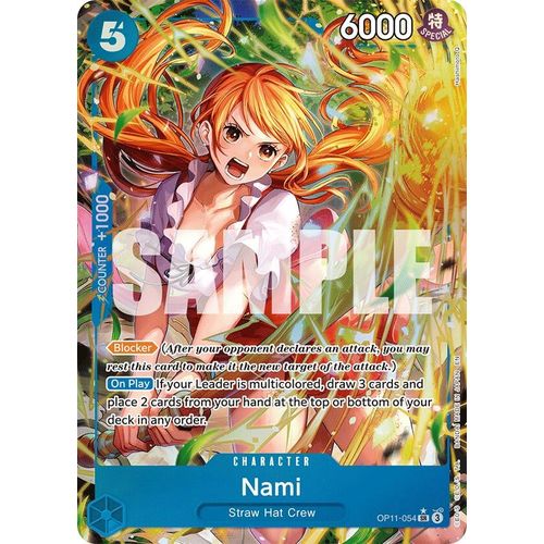 Nami (054) (Alternate Art) (OP11 - 054) [A Fist of Divine Speed] - PokéBox Australia