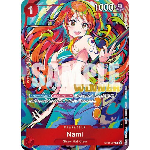 Nami (2025 New Year Event Winner) (ST01 - 007) [One Piece Promotion Cards] - PokéBox Australia