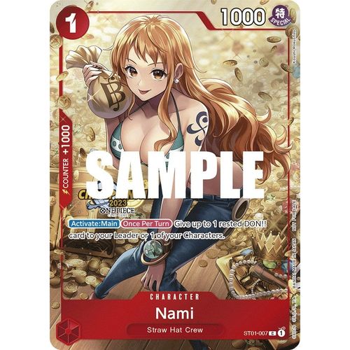 Nami (CS 2023 Celebration Pack) (ST01 - 007) [One Piece Promotion Cards] - PokéBox Australia