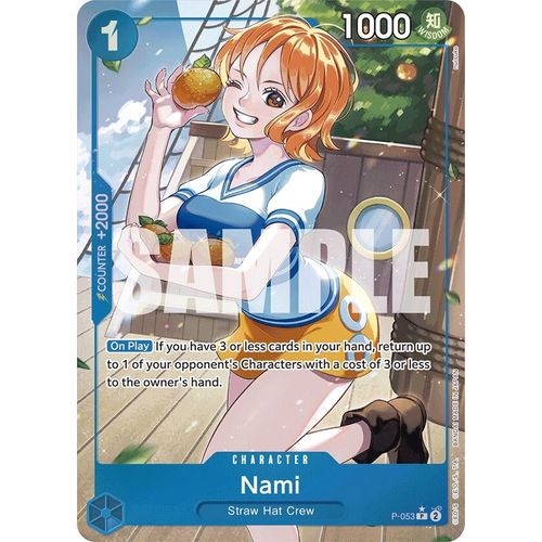 Nami (P - 053) (Full Art) (P - 053) [Premium Booster - The Best - ] - PokéBox Australia