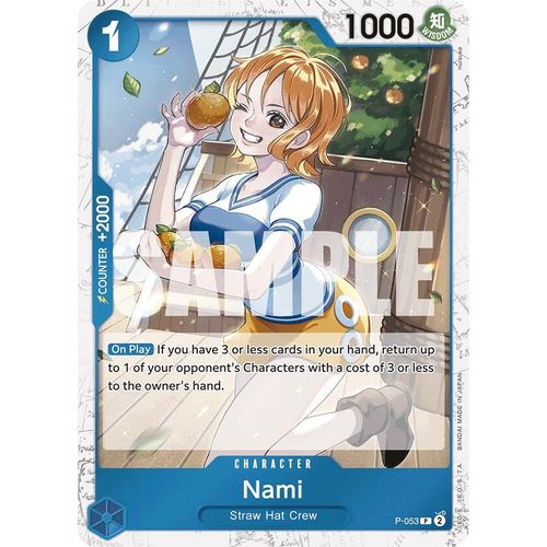 Nami (P - 053) (Jolly Roger Foil) (P - 053) [Premium Booster - The Best - ] - PokéBox Australia