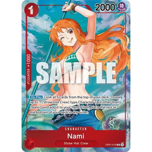 Nami (Parallel) (OP01 - 016) [Romance Dawn] - PokéBox Australia