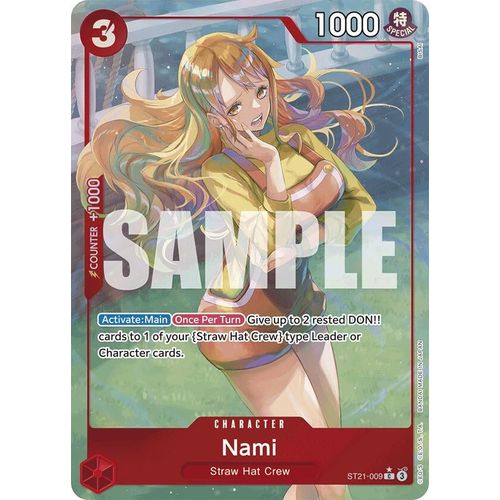 Nami (Parallel) (ST21 - 009) [Starter Deck EX: Gear 5] - PokéBox Australia