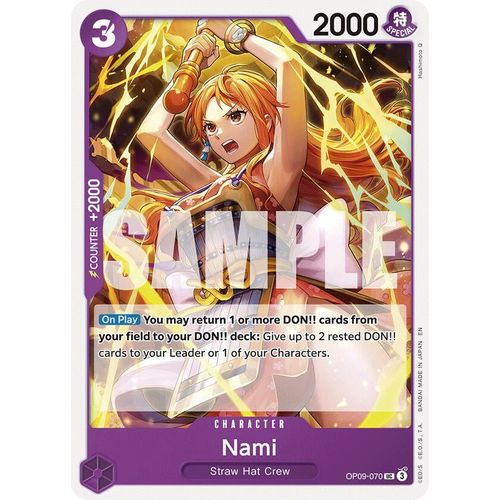 Nami (Reprint) (OP09 - 070) [Starter Deck 26: PURPLE/BLACK Monkey.D.Luffy] - PokéBox Australia