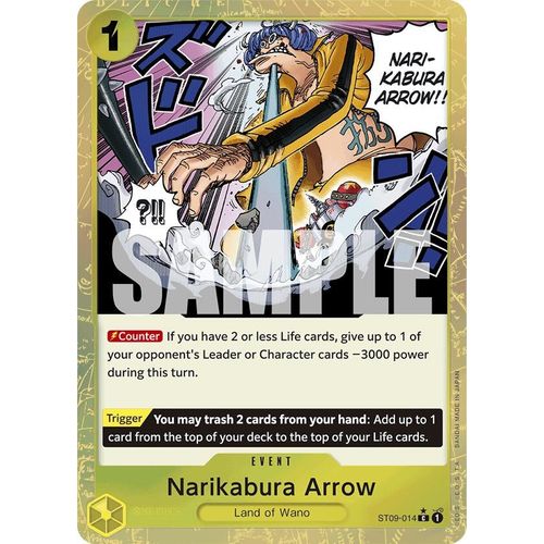Narikabura Arrow (Textured Foil) (ST09 - 014) [Premium Booster - The Best - ] - PokéBox Australia