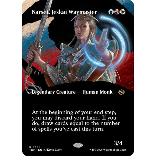 Narset, Jeskai Waymaster (Borderless) (365) (Tarkir: Dragonstorm) - PokéBox Australia
