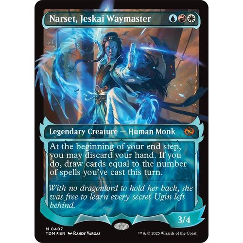 Narset, Jeskai Waymaster (Showcase) (407) (Tarkir: Dragonstorm) - PokéBox Australia