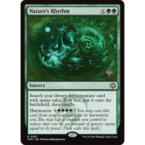 Nature's Rhythm (150) (Promo Pack: Tarkir: Dragonstorm) - PokéBox Australia