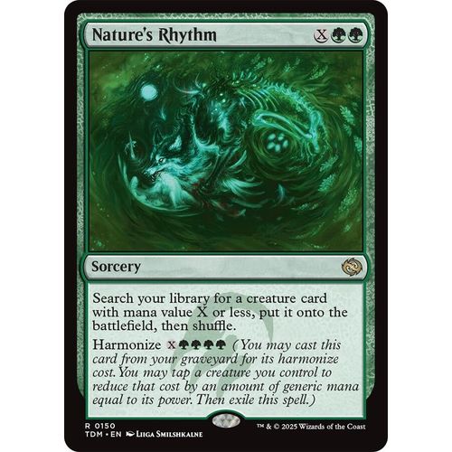 Nature's Rhythm (150) (Tarkir: Dragonstorm) - PokéBox Australia