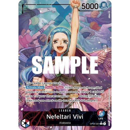 Nefeltari Vivi (001) (Alternate Art) (OP04 - 001) [Kingdoms of Intrigue] - PokéBox Australia