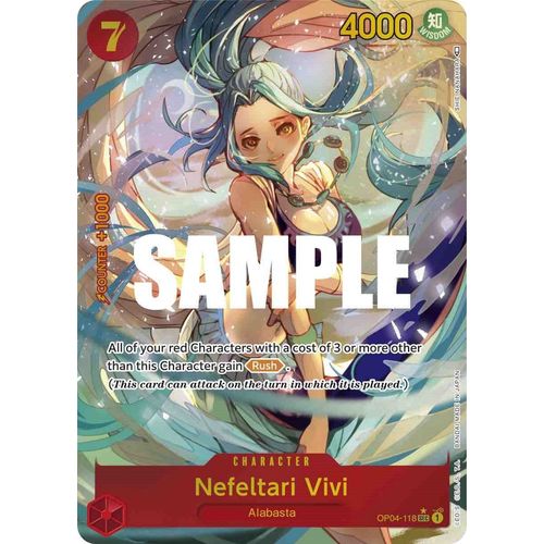 Nefeltari Vivi (118) (Alternate Art) (OP04 - 118) [Kingdoms of Intrigue] - PokéBox Australia