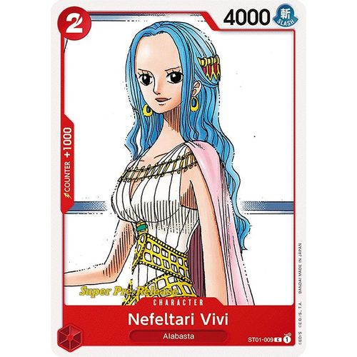 Nefeltari Vivi (ST01 - 009) [Super Pre - Release Starter Deck 1: Straw Hat Crew] - PokéBox Australia