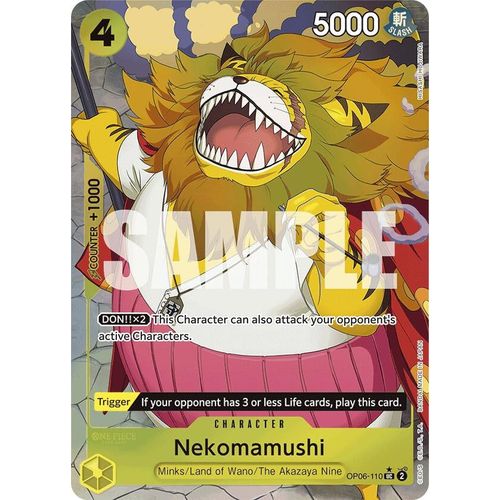Nekomamushi (Full Art) (OP06 - 110) [Premium Booster - The Best - ] - PokéBox Australia