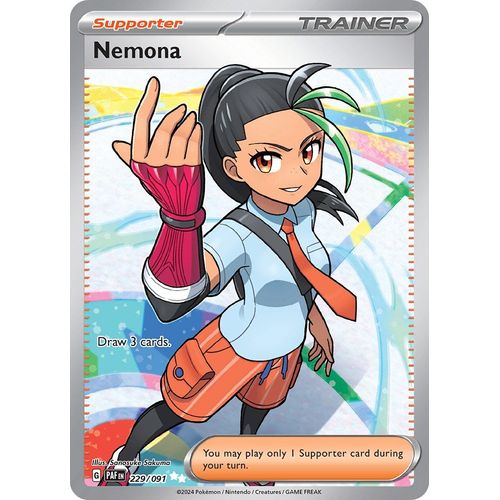 Nemona (229/091) [SV: Paldean Fates] - PokéBox Australia