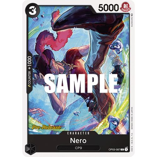 Nero (OP03 - 087) [Pillars of Strength Pre - Release Cards] - PokéBox Australia