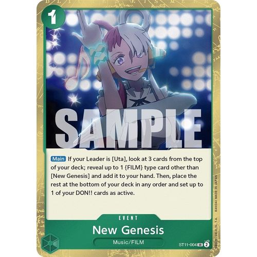 New Genesis (ST11 - 004) [Starter Deck 11: Uta] - PokéBox Australia