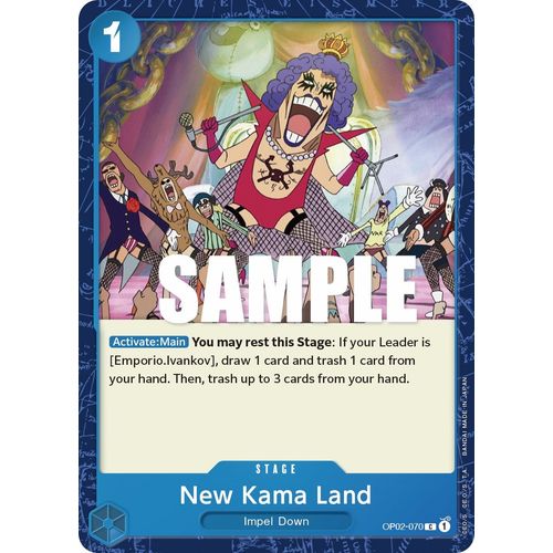 New Kama Land (OP02 - 070) [Paramount War] - PokéBox Australia