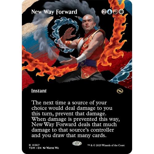 New Way Forward (Borderless) (367) (Tarkir: Dragonstorm) - PokéBox Australia