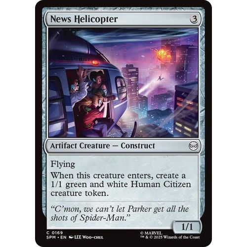 News Helicopter (169) (Marvel's Spider - Man) - PokéBox Australia