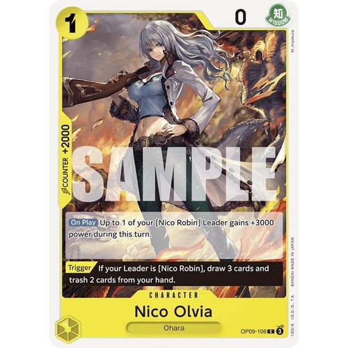 Nico Olvia (OP09 - 106) [Emperors in the New World] - PokéBox Australia