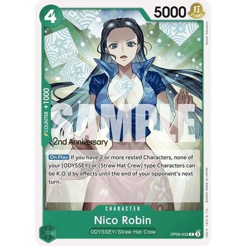 Nico Robin (033) (OP09 - 033) [Emperors in the New World: 2nd Anniversary Tournament Cards] - PokéBox Australia