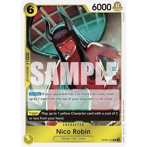 Nico Robin (107) (OP09 - 107) [Emperors in the New World] - PokéBox Australia