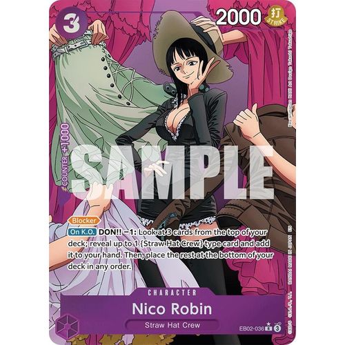 Nico Robin (Alternate Art) (EB02 - 036) (Extra Booster: Anime 25th Collection) - PokéBox Australia