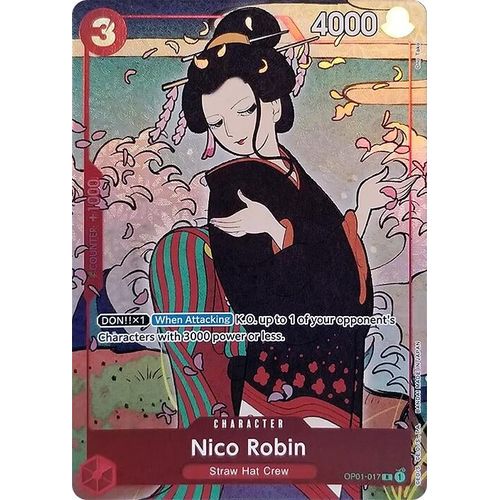 Nico Robin (English Version 1st Anniversary Set) (OP01 - 017) [One Piece Promotion Cards] - PokéBox Australia