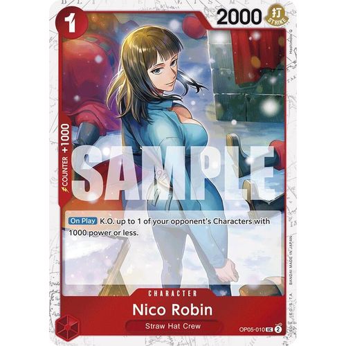 Nico Robin (Jolly Roger Foil) (OP05 - 010) [Premium Booster - The Best - ] - PokéBox Australia