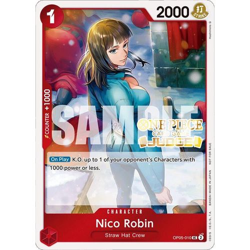 Nico Robin (Judge Pack Vol. 4) (OP05 - 010) [One Piece Promotion Cards] - PokéBox Australia