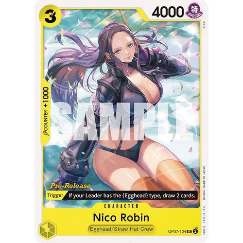 Nico Robin (OP07 - 104) [500 Years in the Future Pre - Release Cards] - PokéBox Australia
