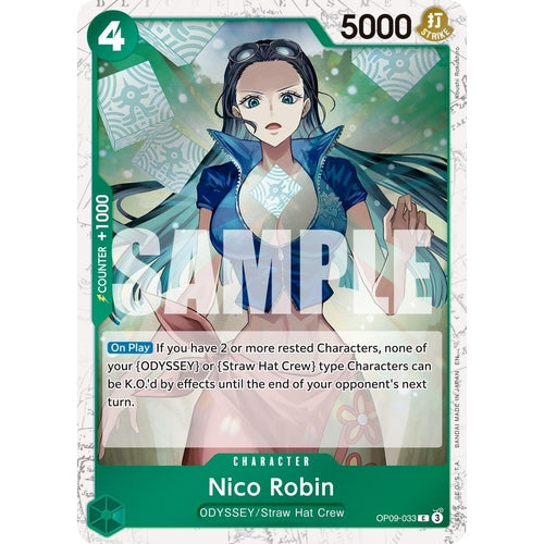 Nico Robin - OP09 - 033 (Pirate Foil) (OP09 - 033) (Premium Booster - The Best - Vol. 2) - PokéBox Australia