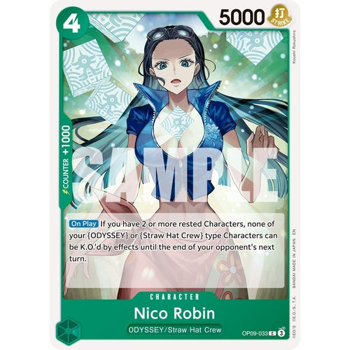 Nico Robin - OP09 - 033 (Reprint) (OP09 - 033) (Premium Booster - The Best - Vol. 2) - PokéBox Australia