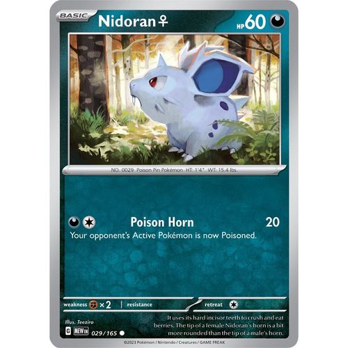 Nidoran F (029/165) [SV: Scarlet & Violet 151] - PokéBox Australia