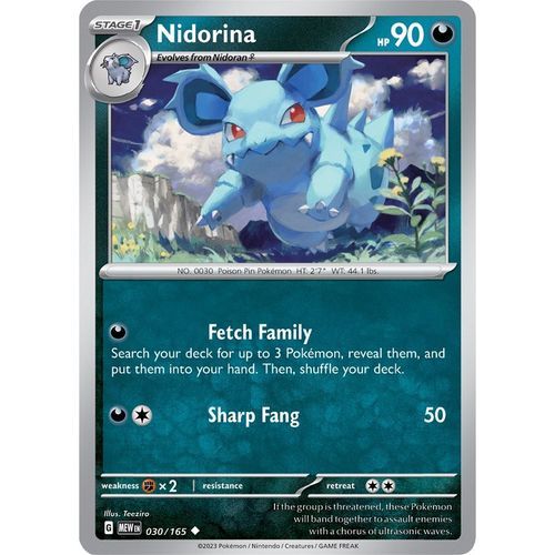 Nidorina (030/165) [SV: Scarlet & Violet 151] - PokéBox Australia