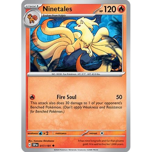 Ninetales (017/191) [SV08: Surging Sparks] - PokéBox Australia